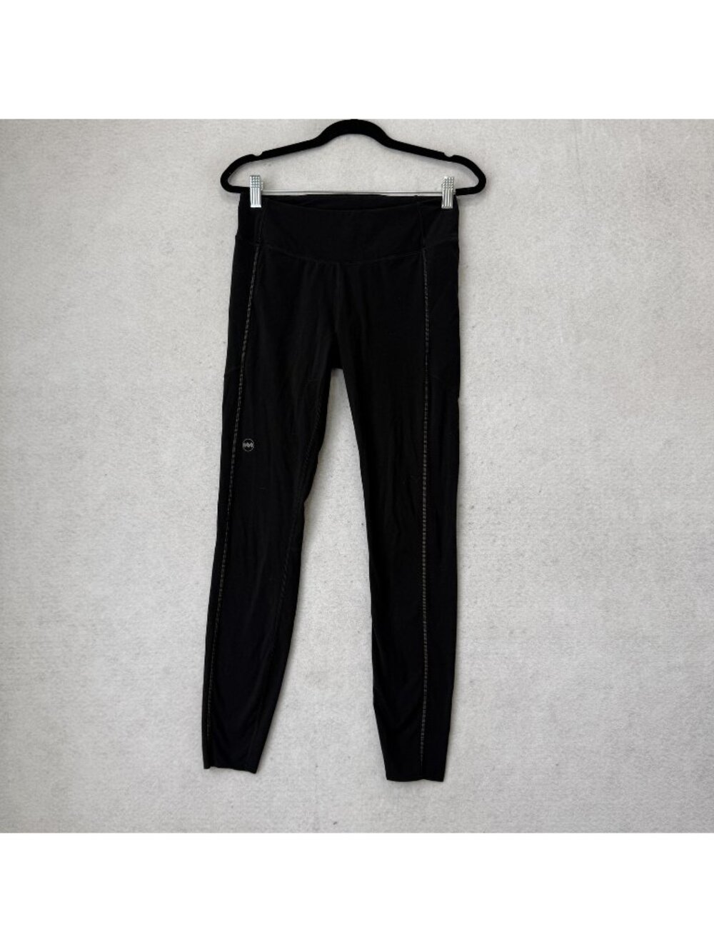 Janji Leggings Womens S Black High Rise Mercury Tight Ankle Running Athletic